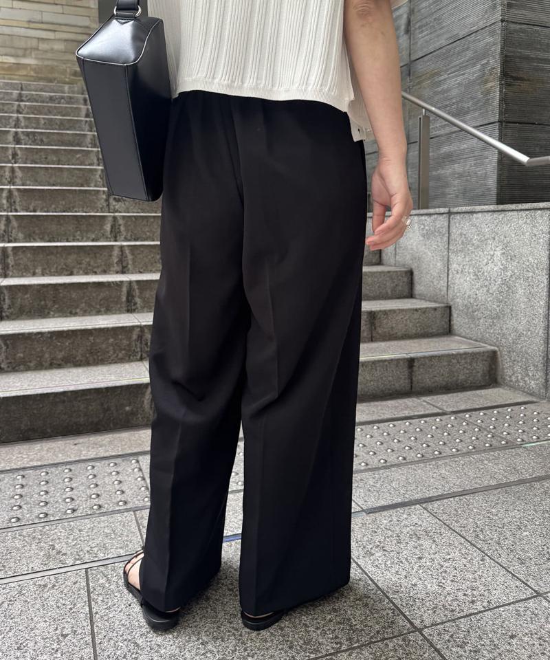 【待望の追加決定!/新色ブラウン】ラップリボンパンツ