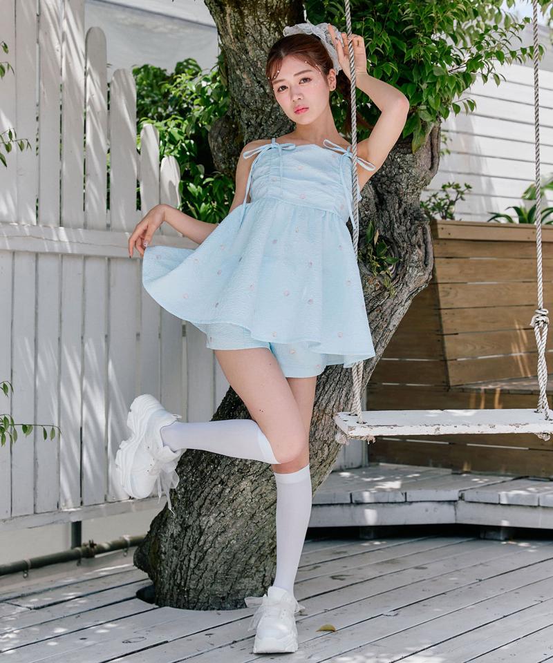 【shell Collection】シェル柄　ショートパンツ