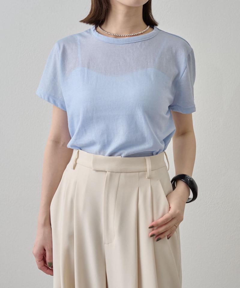 シアーシャイニーTシャツ