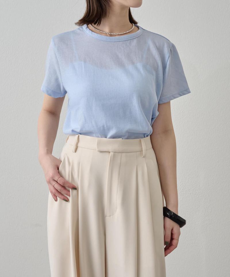 シアーシャイニーTシャツ