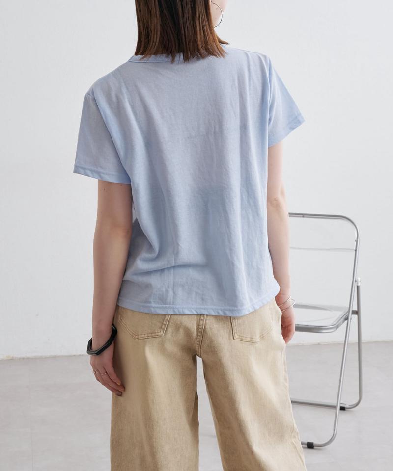 シアーシャイニーTシャツ
