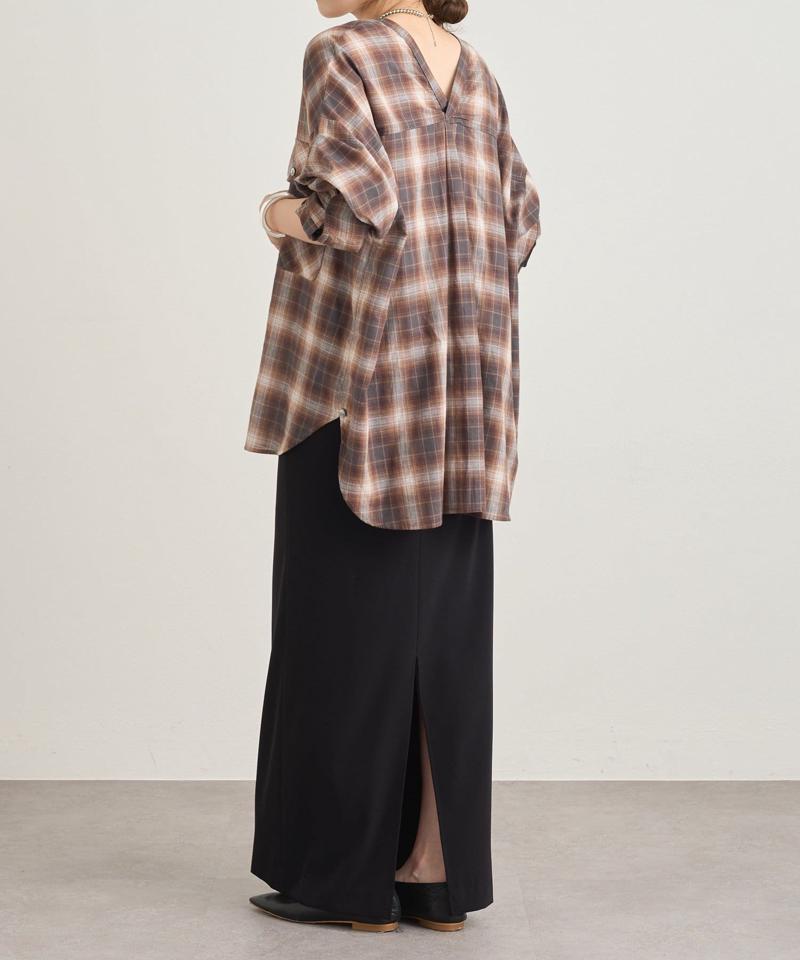 《インフルエンサーコラボ》ストレッチタイトスカート