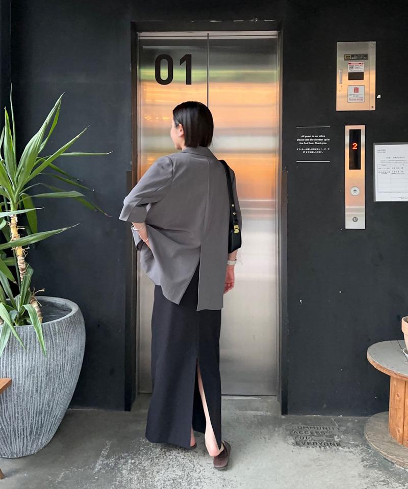 《インフルエンサーコラボ》ストレッチタイトスカート