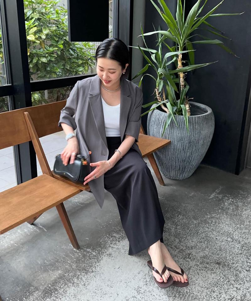 《インフルエンサーコラボ》ストレッチタイトスカート