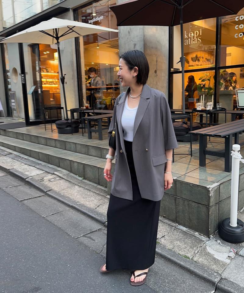 《インフルエンサーコラボ》ストレッチタイトスカート