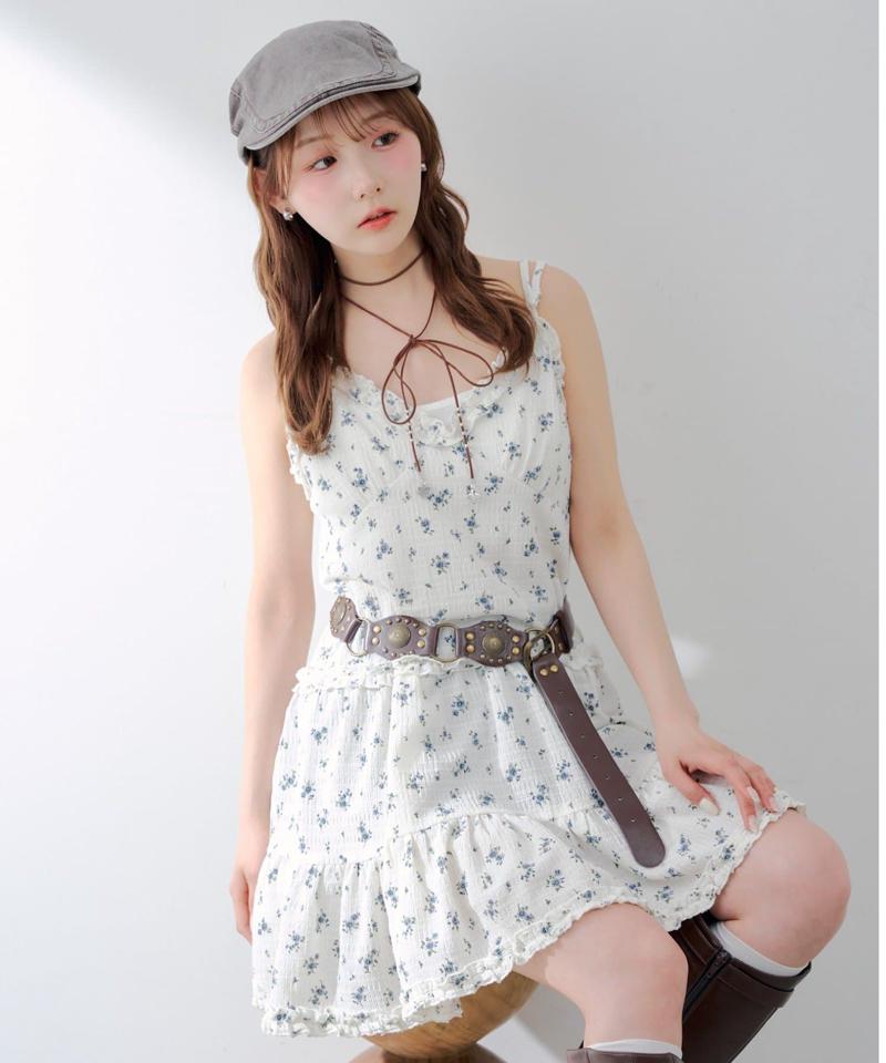 【@_chipi2xセレクト】キャミティアードチュニック　新色追加！