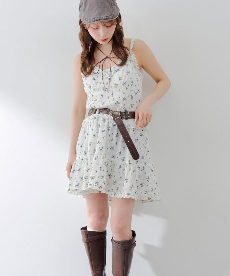 【@_chipi2xセレクト】キャミティアードチュニック　新色追加！