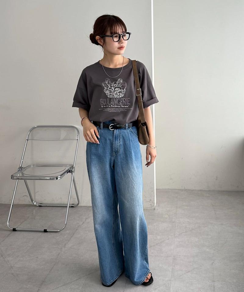【ユニセックス】アソートモチーフスーベニアTシャツ