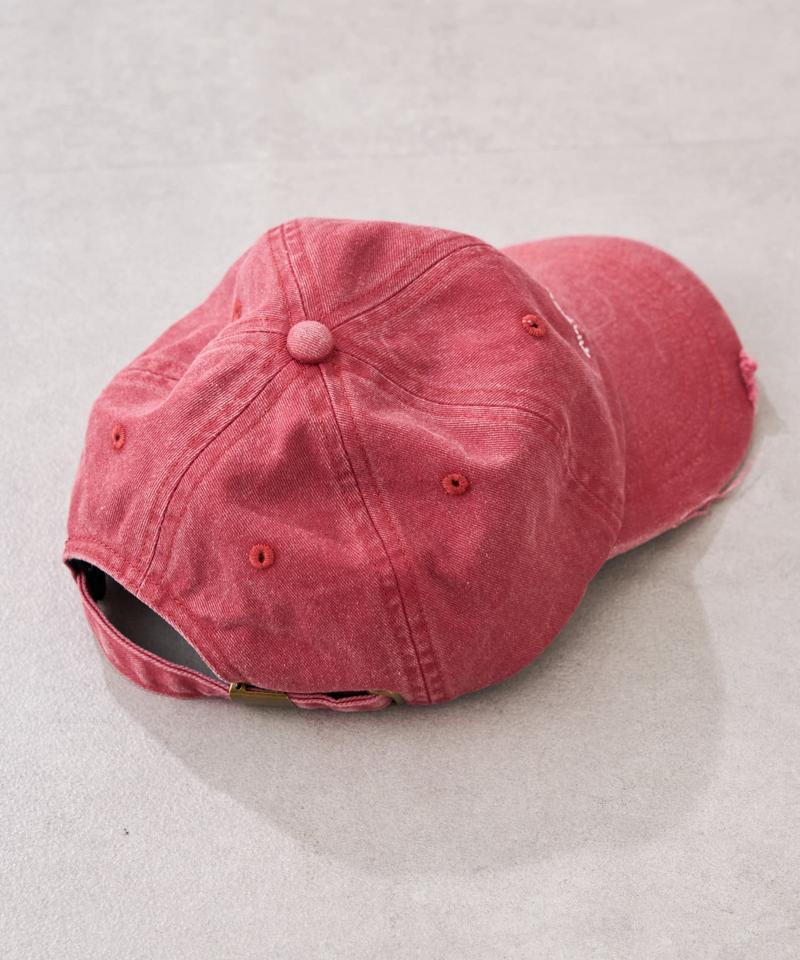 【KIDS】ピグメントロゴ刺繍CAP