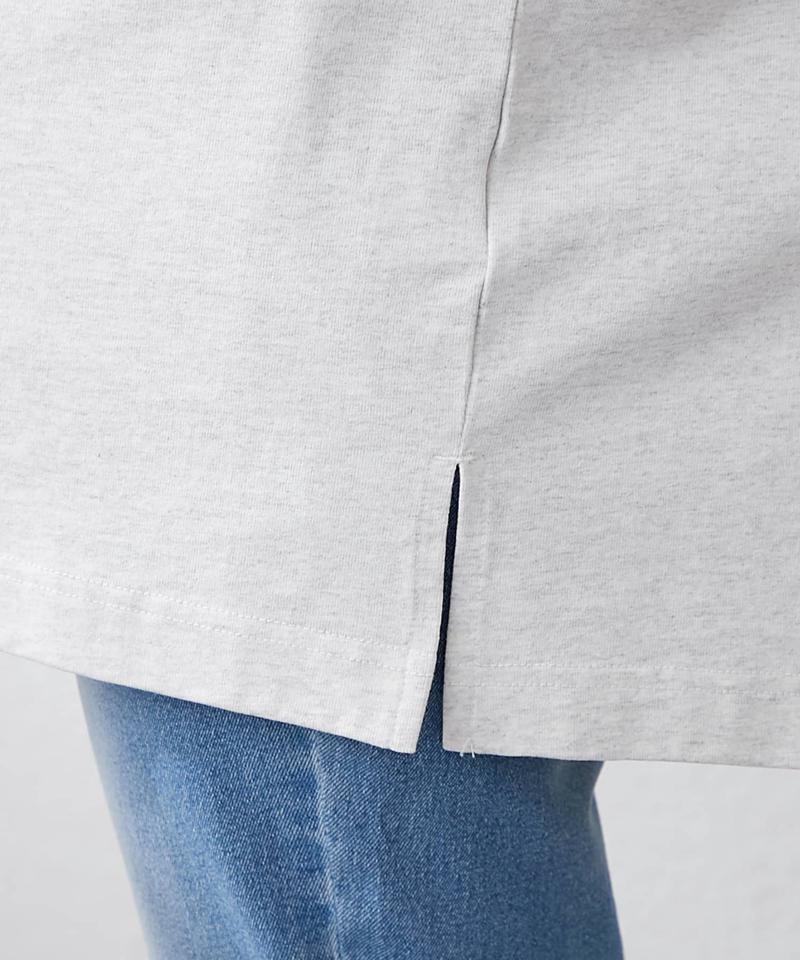 【NUNIFE】コード刺繍BIGTシャツ　ユニセックス