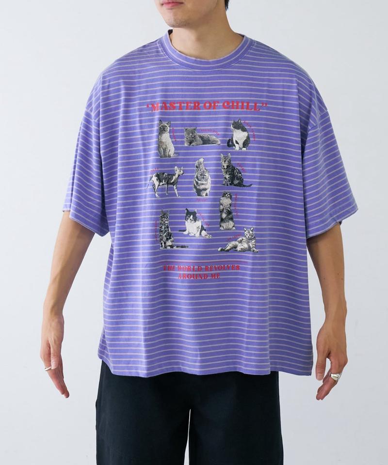 【SOUNDS GOOOOD】パウダー加工プリント&刺繍TEE