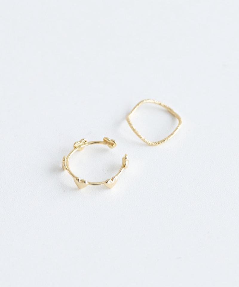 【GOLDY】ハートニュアンスSETRING