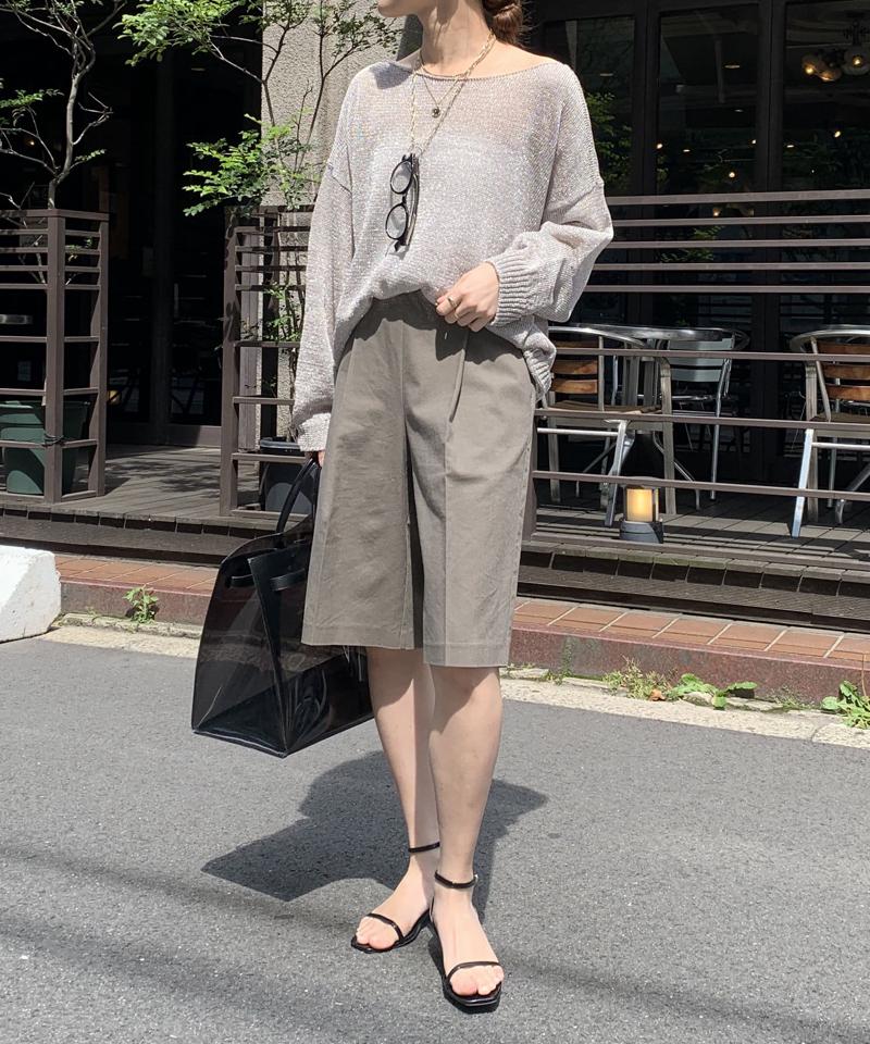 ラメプルオーバー