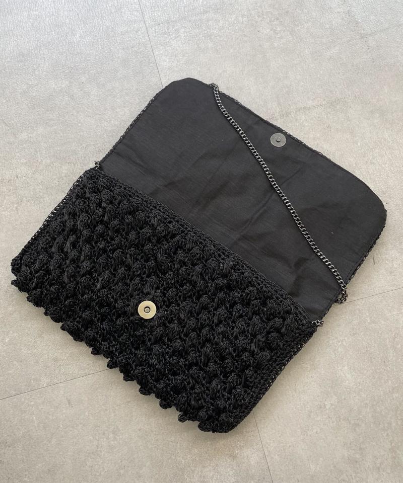 【A&A Accessories  】INDIA チェーンストローBAG