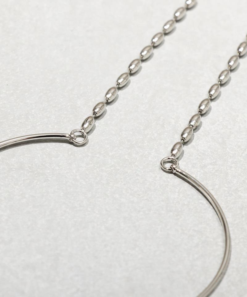 2連チェーンメタルブレス