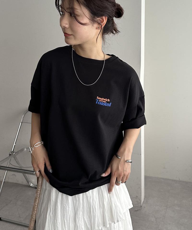 【WEB限定】トーストプリントビッグTシャツ《ユニセックス》