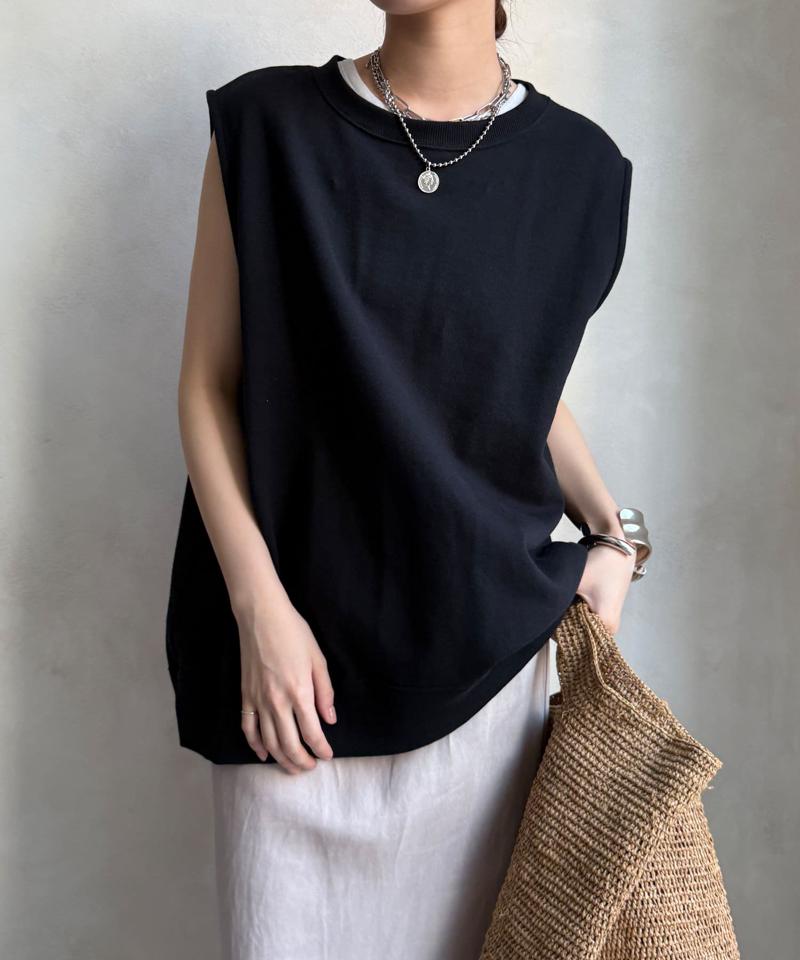 スウェットタンクプルオーバー