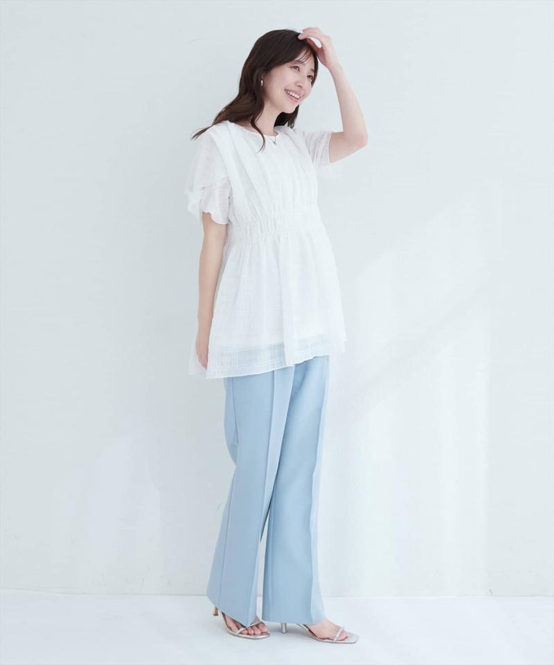 【osono】ハイウエスト美フレアパンツ