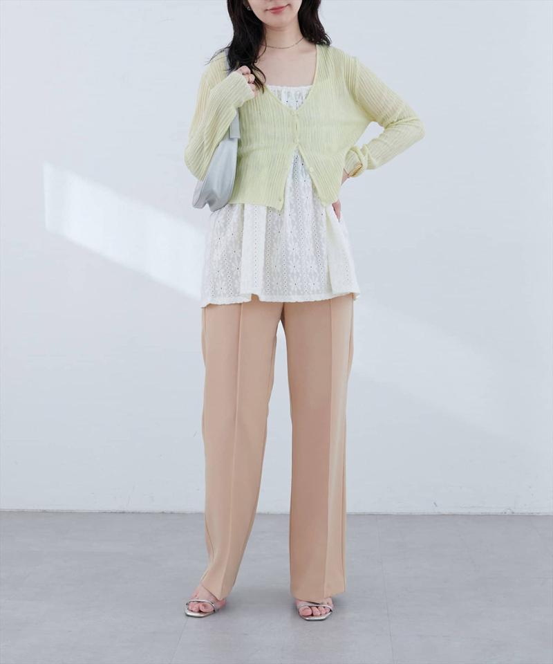 【osono】ハイウエスト美フレアパンツ