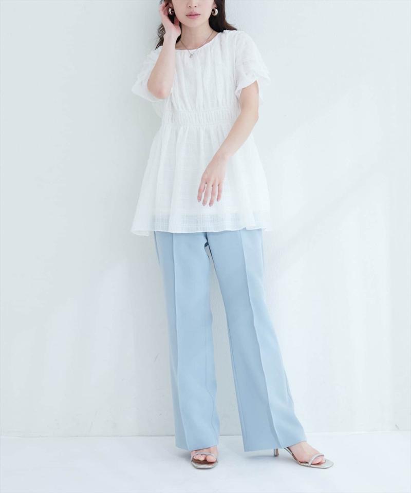 【osono】ハイウエスト美フレアパンツ