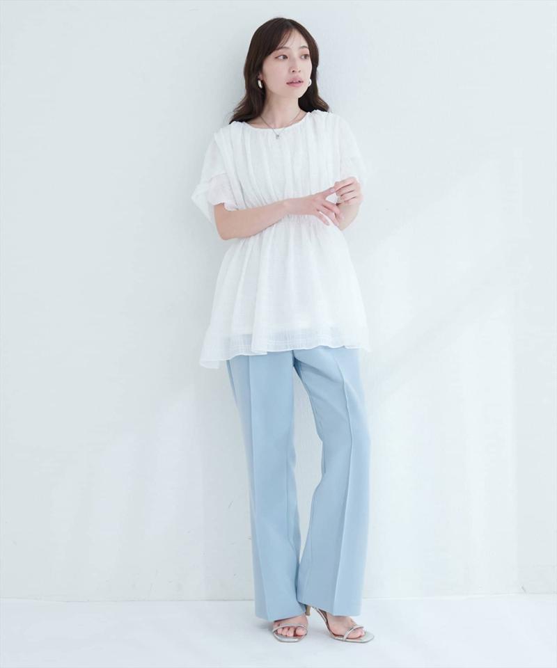 【osono】ハイウエスト美フレアパンツ