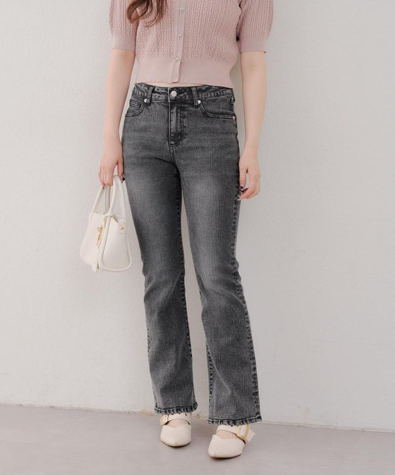 【@reve.perle_企画】後ろレースアップフレアパンツ