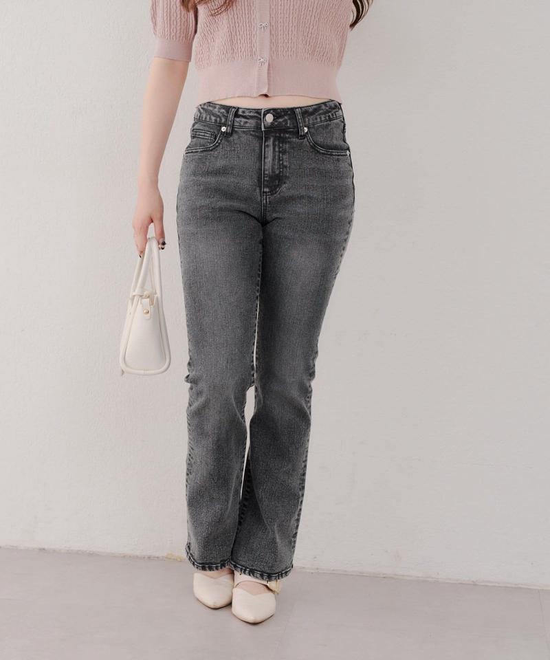 【@reve.perle_企画】後ろレースアップフレアパンツ