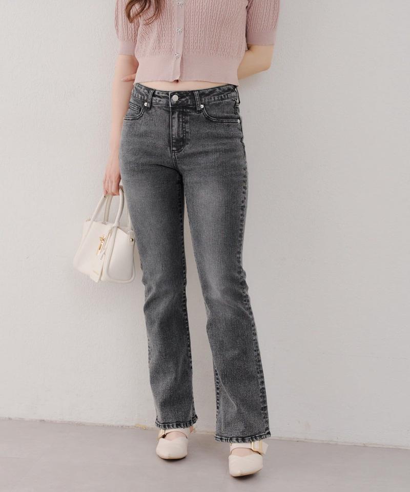 【@reve.perle_企画】後ろレースアップフレアパンツ