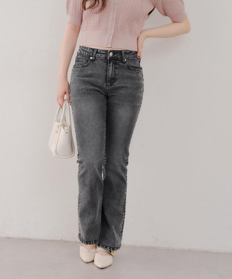 【@reve.perle_企画】後ろレースアップフレアパンツ