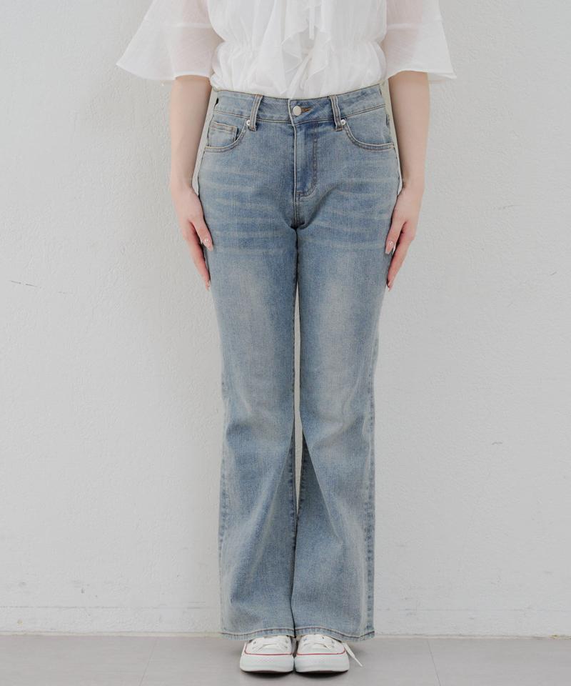 【@reve.perle_企画】後ろレースアップフレアパンツ