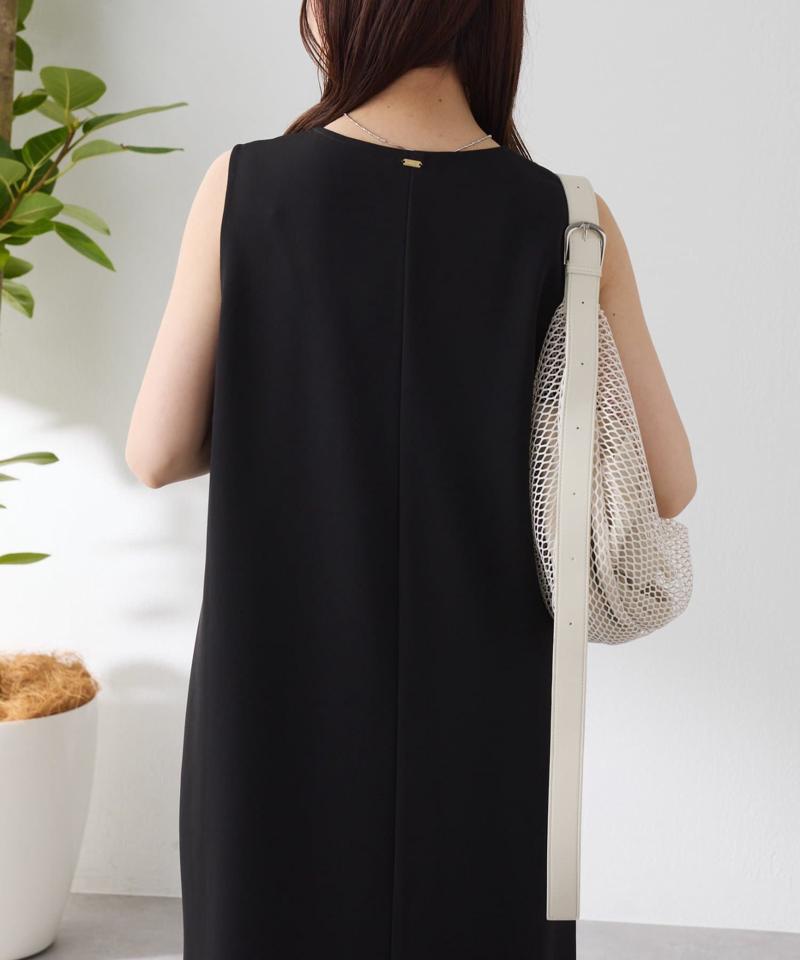 【4月14日24：59まで！TIMESALE開催中】《接触冷感》クールタッチIラインワンピース