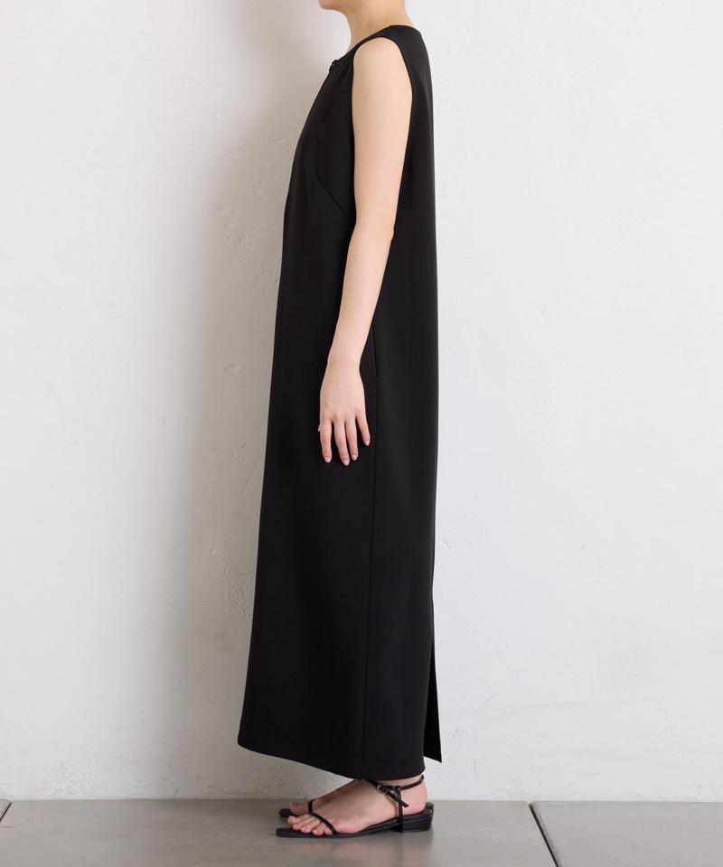 【4月14日24：59まで！TIMESALE開催中】《接触冷感》クールタッチIラインワンピース