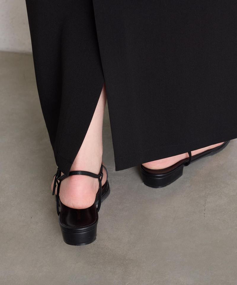 【4月14日24：59まで！TIMESALE開催中】《接触冷感》クールタッチIラインワンピース