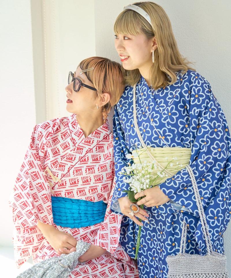 【WEB限定】【HELLO.SANFRANCISCO】マルチウェイ浴衣SET