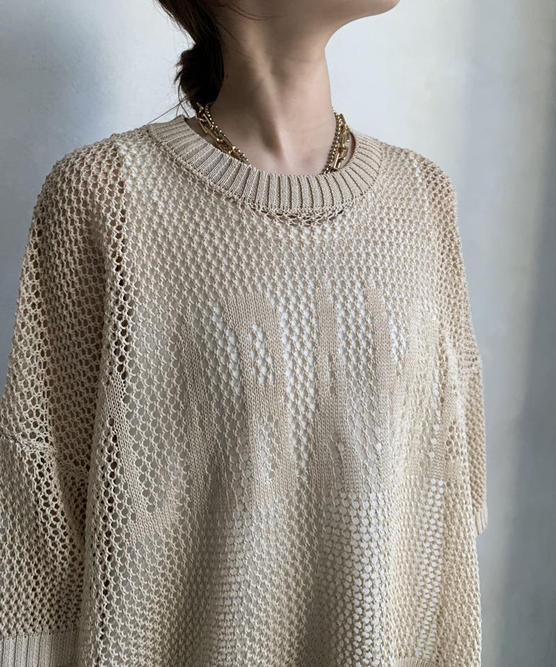 【WEB限定】ロゴメッシュプルオーバー