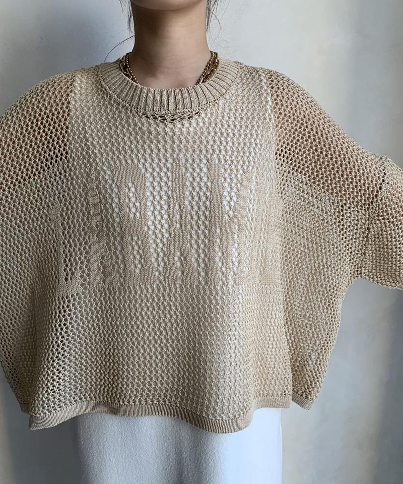【WEB限定】ロゴメッシュプルオーバー