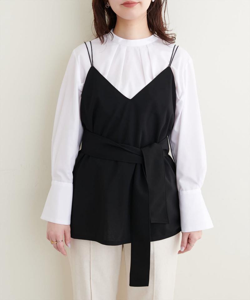 【natural couture】＜osono＞キャミ+タイトスカートセット