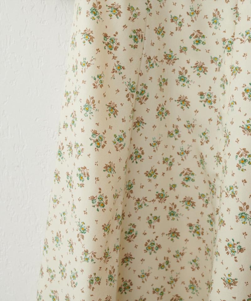 【natural couture】レトロ小花ワンピース