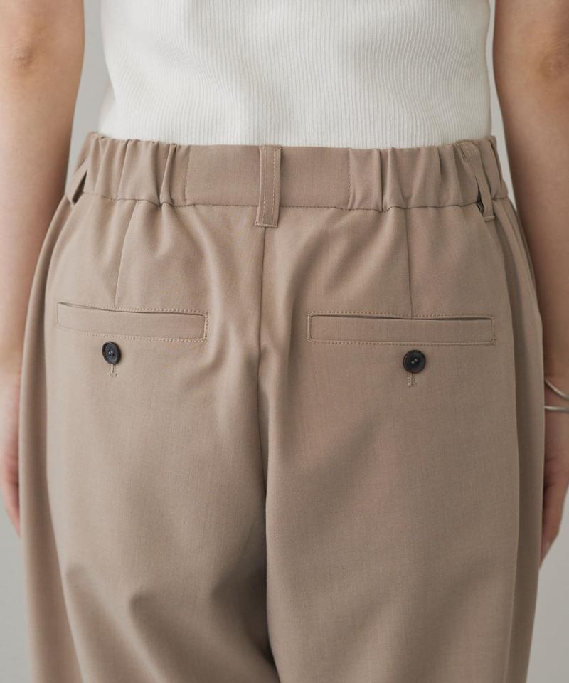 ワンタックストレッチスリムパンツ