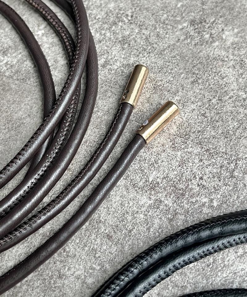 【新色追加】変形バックルコードベルト