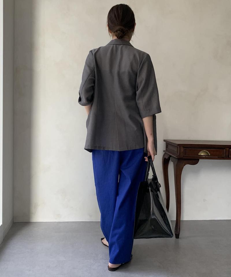【WEB限定】ランダムタックパンツ