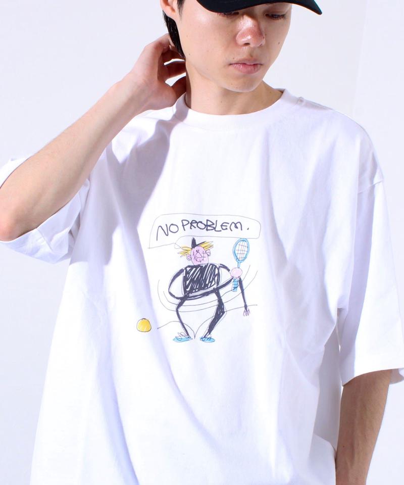 イラストレーター【ogwillust/オガワナツミ】 コラボ プリントTシャツ