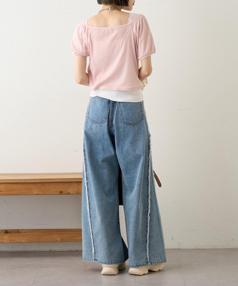 アイレットミニカーディガン