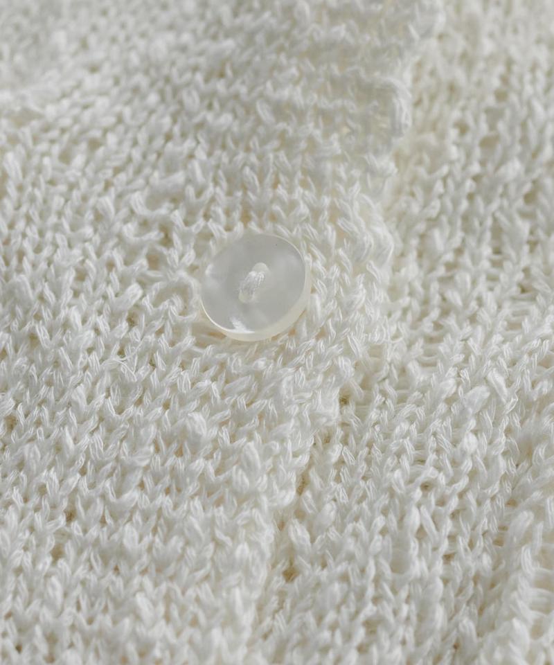 【WEB限定】ポケット付き半袖カーディガン