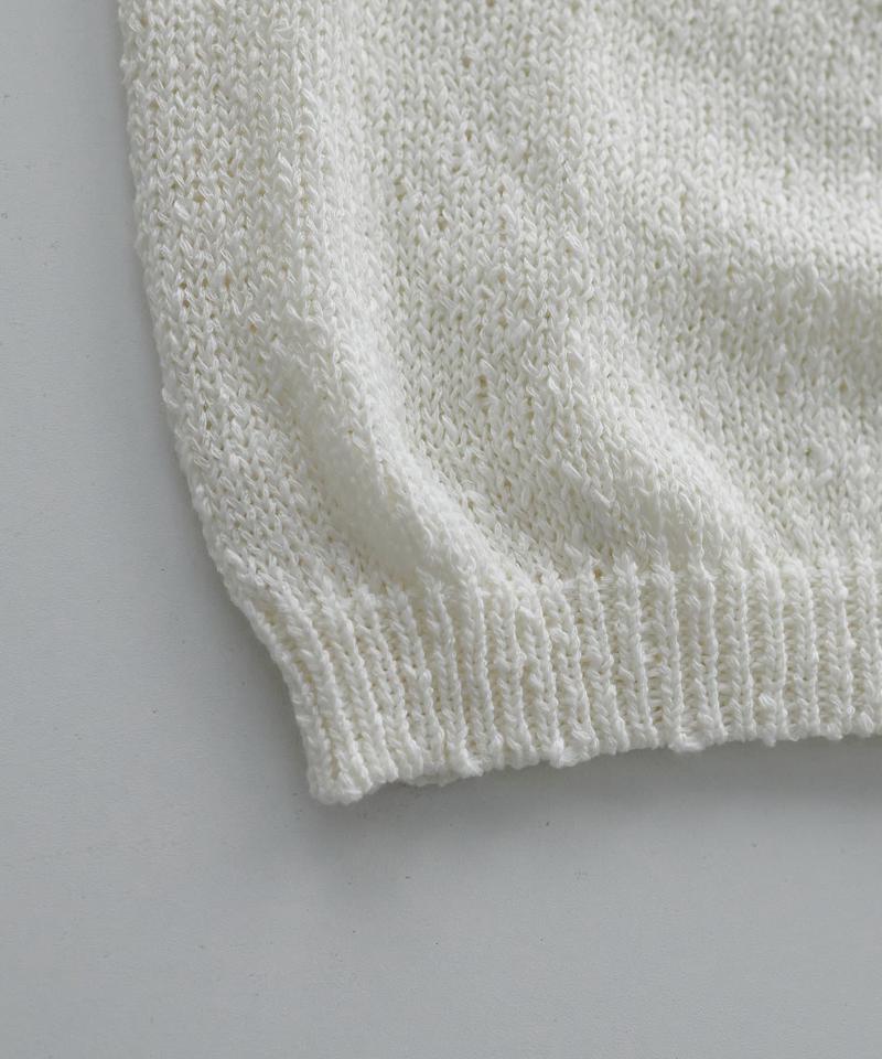 【WEB限定】ポケット付き半袖カーディガン