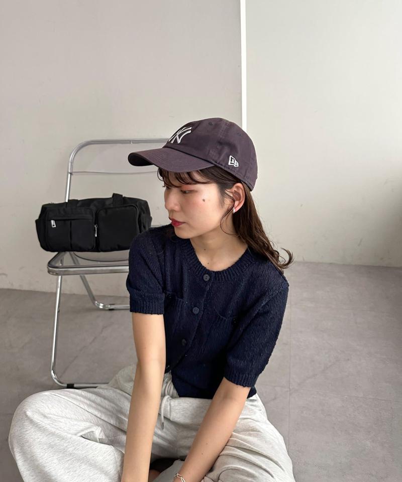 【WEB限定】ポケット付き半袖カーディガン