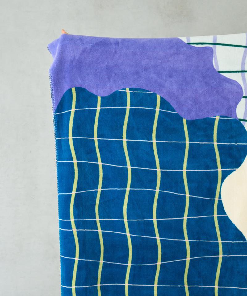 【SAHIR サヒール】Flannel blanket ブランケット