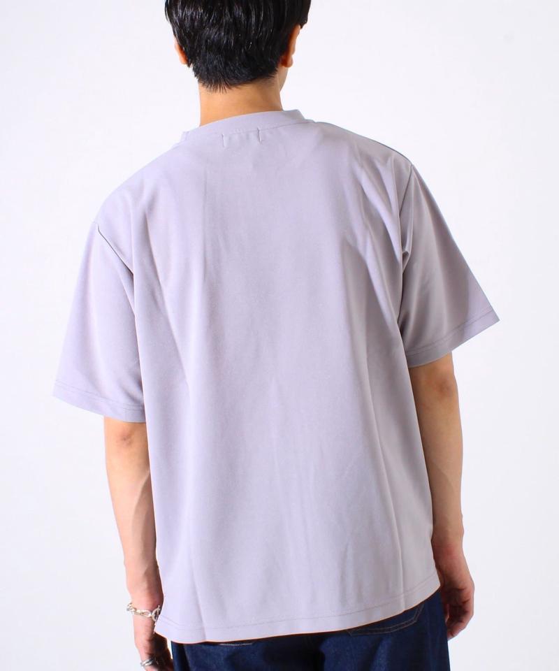 【GLOSTER/グロスター】フレンチブルドッグ刺繍 カットジョーゼットTシャツ
