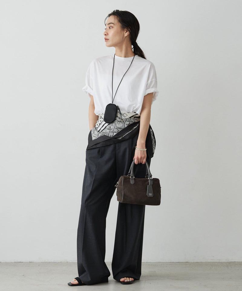 ［WEB限定カラーあり］スエード2WAYミニボストンバッグ