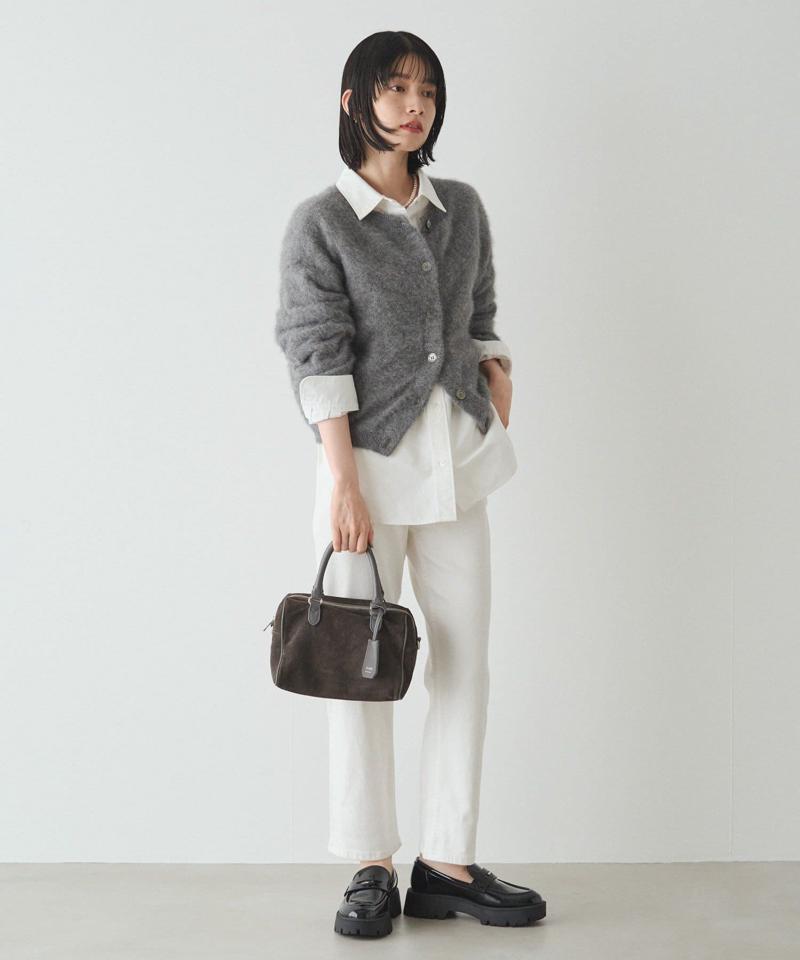 ［WEB限定カラーあり］スエード2WAYミニボストンバッグ